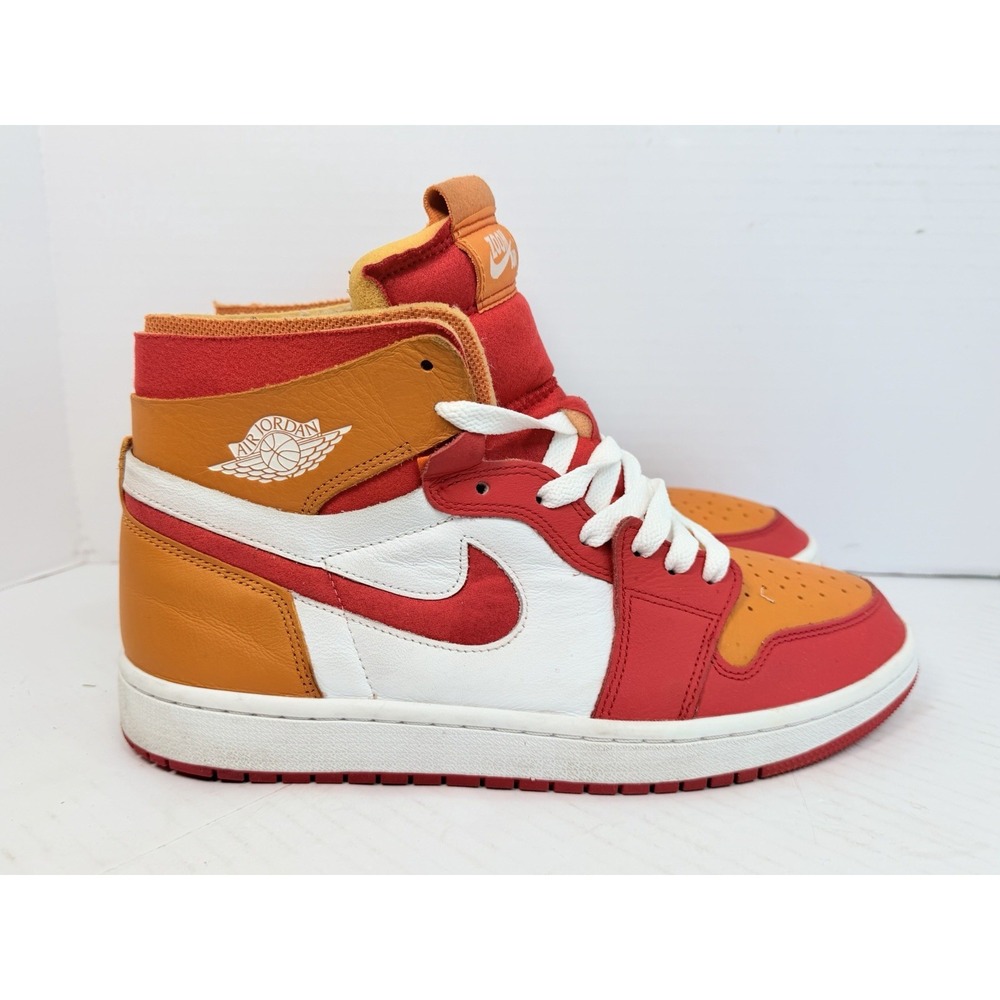 Air Jordan 1 Zoom Air Comfort Fire Red Hot Curry 2022 CT0979-603 Women's Size 11